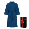 Bademantel in Geschenkbox, RENTO KENNO, blau - 0