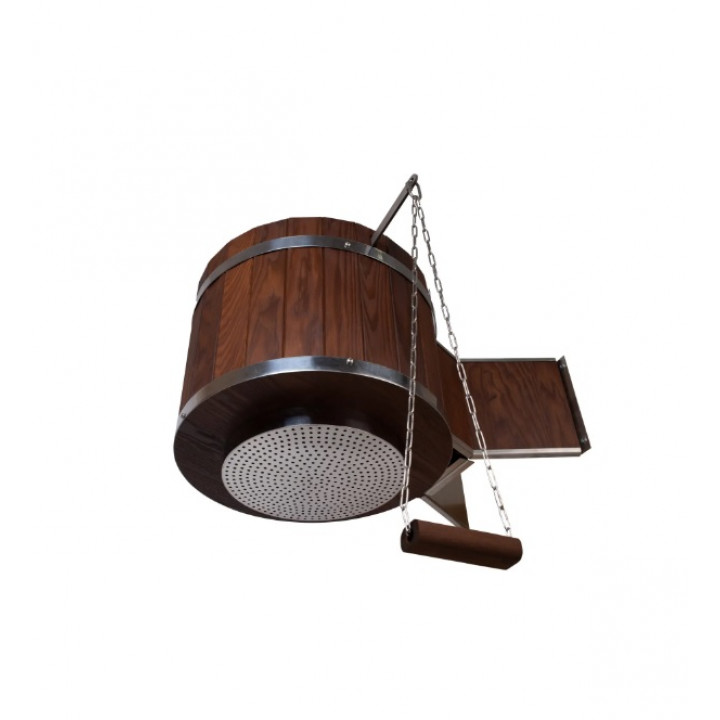 COOLER Ausgießer aus Thermoholz 35 l