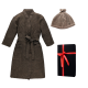 Geschenkset in Geschenkbox RENTO KENNO FOR HIM. Bademantel und Mütze