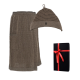 Geschenkset in einer Geschenkbox RENTO KENNO FOR HIM. Baumwollmütze und Schürze, braun