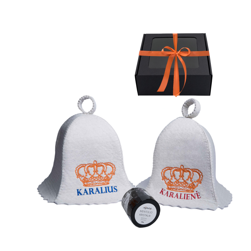 Geschenkset in Geschenkbox LIGHT KINGS. Kapseln und Mentholkristalle