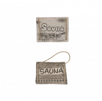 Türplatte SAUNA