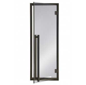 AD MODERN Glassaunatüren, Glasfarbe Grau