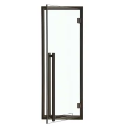 AD MODERN Glas-Saunatüren, Glasfarbe transparent 