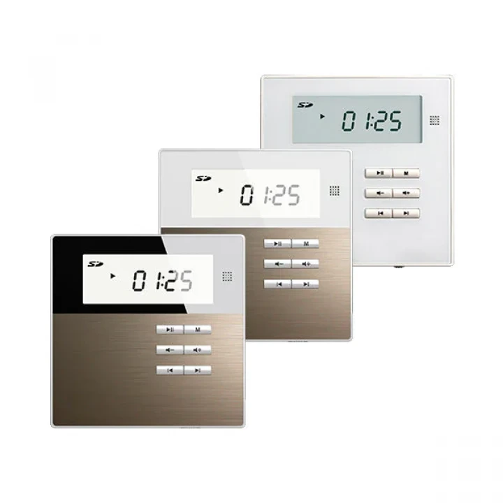 Smart Home on Wall Musikverstärker DSPPA DM835. Weiß