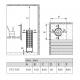 Elektrischer Saunaofen - HARVIA Cilindro Black Steel PC110E 10,8 kW