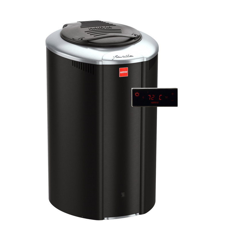 Elektrischer Saunaofen - HARVIA Forte AFB6 6kW, schwarz