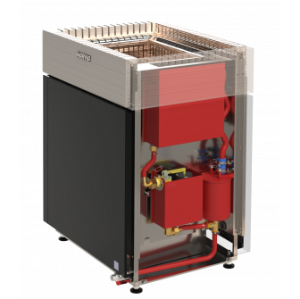 Elektrischer Saunaofen - HARVIA Qube Combi