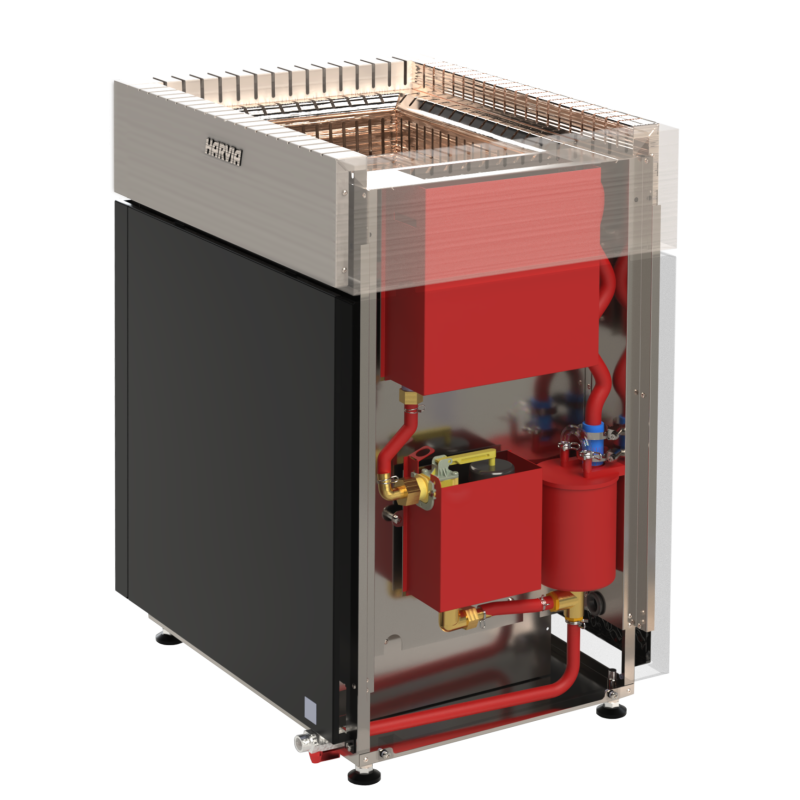 Elektrischer Saunaofen - HARVIA Qube Combi