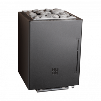 Elektrischer Saunaofen - HUUM Core Wall Combi, schwarz