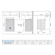 Elektrischer Saunaofen - HUUM Core Wall Mini Combi 4