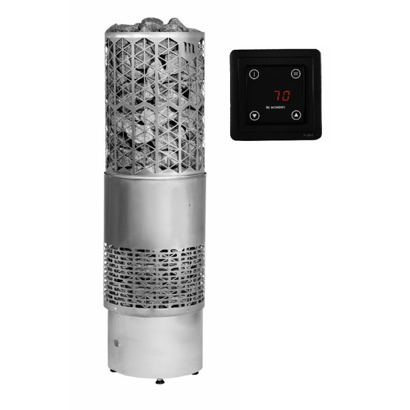 Elektrischer Saunaofen - MONDEX KAIRA, Stahl
