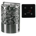 Elektrischer Saunaofen - MONDEX TENO E2, Edelstahl - 0