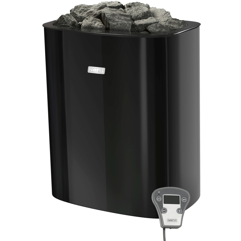 Elektrischer Saunaofen - NARVI NC Electric, schwarz 6 kW