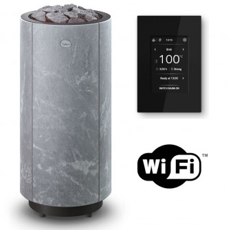 Elektrischer Saunaofen TULIKIVI KAARNA Classic M mit WLAN-Bedienfeld