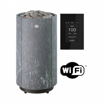 Elektrischer Saunaofen TULIKIVI KAARNA Nobile L, mit WLAN-Bedienfeld