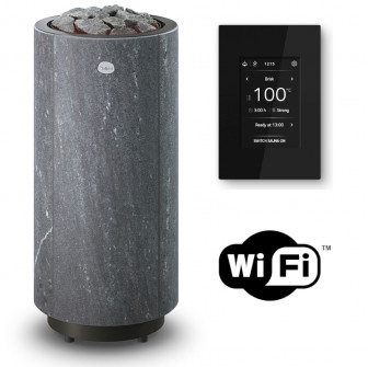 Elektrischer Saunaofen TULIKIVI KAARNA Nobile M, mit WLAN-Bedienfeld