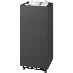 Elektrischer Saunaofen TULIKIVI RAE, schwarz, mit Bedienfeld 