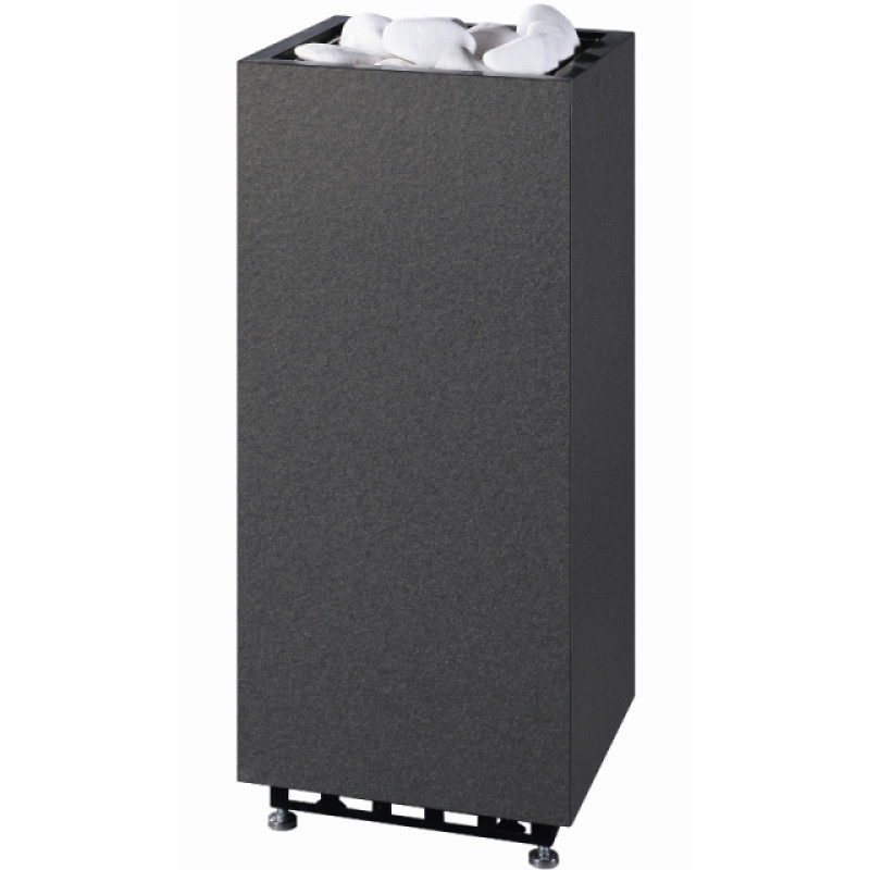 Elektrischer Saunaofen TULIKIVI RAE, schwarz, ohne Bedienfeld