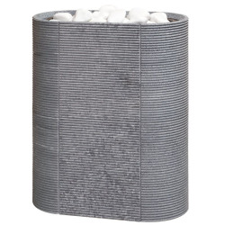 Elektrischer Saunaofen TULIKIVI ROUTA mit Bedienfeld  Elektrischer Saunaofen TULIKIVI ROUTA mit Bedienfeld