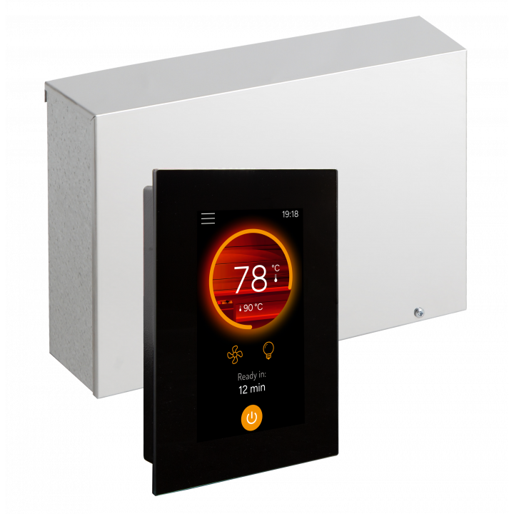 Bedienfeld für elektrische Saunaheizung - Harvia Fenix ​​​​​​FX110 WiFi Core 11 kW