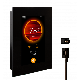 Upgrade-Kit für die Steuerung des elektrischen Saunaofens – Harvia Fenix ​​FX002XW Wifi mit Touchscreen und Türsensor