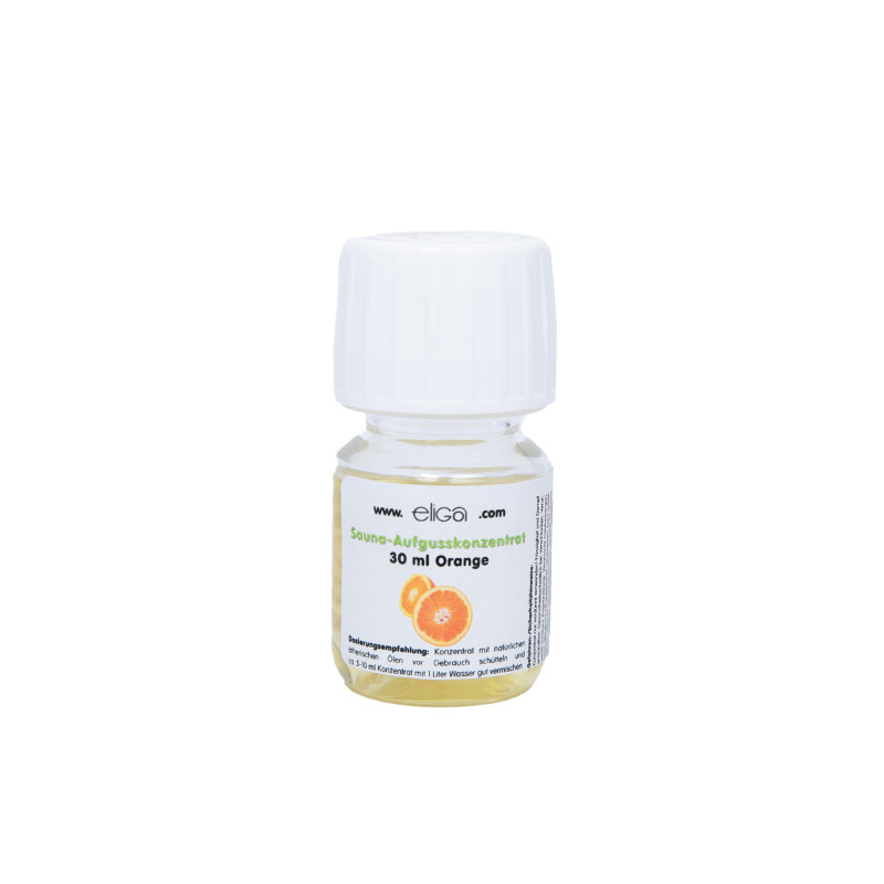 ELIGA Sauna-Ätheröl-Aufgusskonzentrat ORANGE, 30 ml