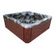 ELVIONA VELORA Outdoor-Whirlpool, 5-Personen