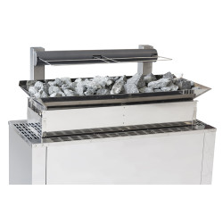 Montagerahmen für EOS Sicherheitssystem + Steinschale für EOS 34.G HD 24-36kW Öfen 