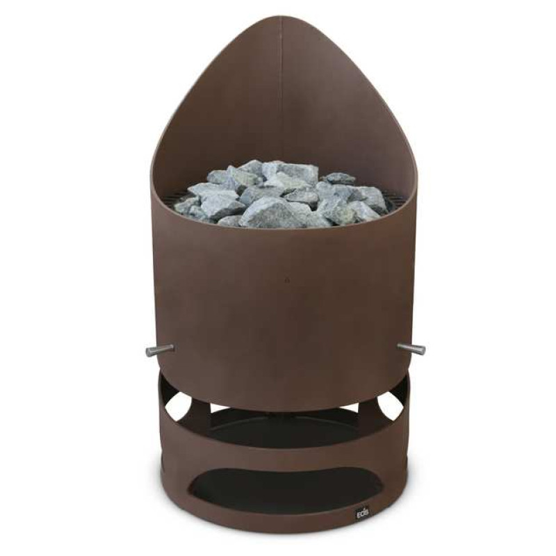 Elektrischer Saunaofen - EOS Zeus HD, braun