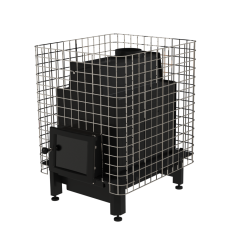 Holzbefeuerter Saunaofen - VILPRA ETNA-22-N-V mit interner Feuerkammer 