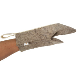 Filzhandschuh für Sauna