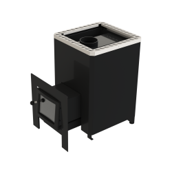 Holzbefeuerter Saunaofen - VILPRA FORNAX-14-LV mit externer Feuerkammer 