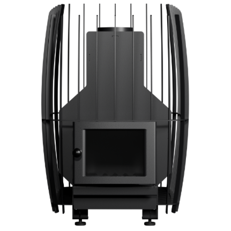 Holzbefeuerter Saunaofen - VILPRA FORNAX QUEEN-14-V mit interner Feuerkammer