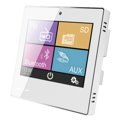 Smart Home on Wall Musikverstärker DSPPA DM837. Weiß 