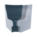 Dampfbad sitz V-2 - 3