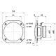 Lautsprechersauna FRS 10 WP