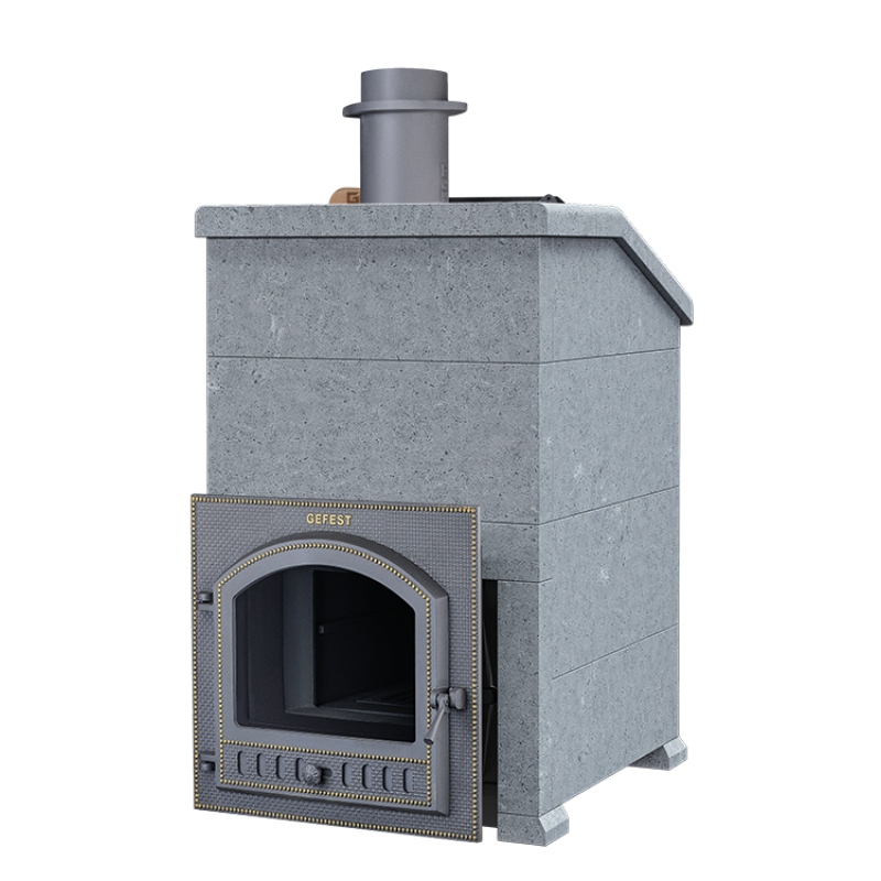 Holzbeheizter Saunaofen - Gefest GFS ZK 45 (P) President 1160/60 Speckstein