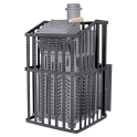 Holzbefeuerter Saunaofen - Gefest Grom Uragan 30 (P2) - 1