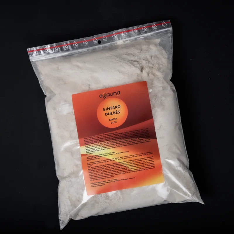 500 Gramm natürlicher baltischer Bernsteinpulverstaub für Hochzeiten oder Familienfeiern