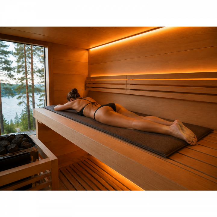Saunamatratze aus Buchweizenschalen, 1900 × 600 mm