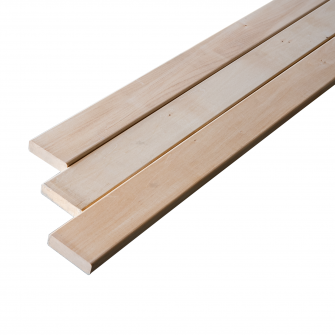 Bankholz, 24 x 90 mm, A-Klasse, Linde