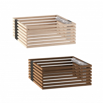 Harvia Concept R Sicherheitsgeländer aus Holz, Linde oder Nussbaum