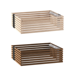 Harvia Concept R Sicherheitsgeländer aus Holz, Linde oder Nussbaum 