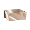 Harvia Concept R Sicherheitsgeländer aus Holz, Linde oder Nussbaum - 1
