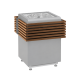 Harvia Concept R Sicherheitsgeländer aus Holz, Walnuss CPR-EMO-N1