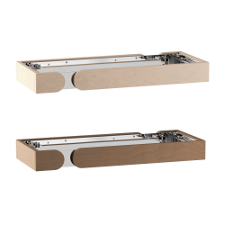 Harvia Concept R Mini Combi Holzgeländerteile, Linde oder Nussbaum 