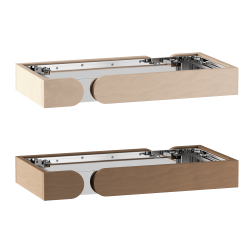 Harvia Concept R Mini Holzgeländerteile, Linde oder Walnuss 