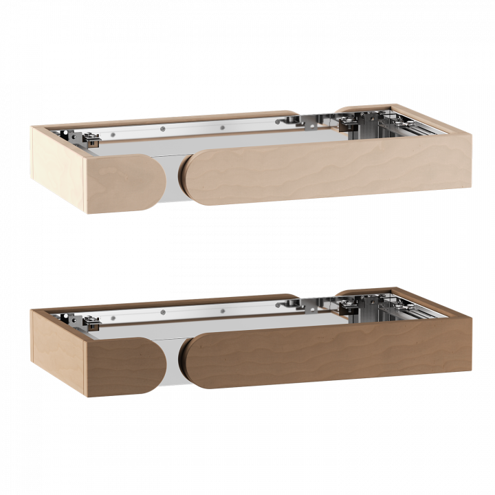 Harvia Concept R Mini Holzgeländerteile, Lindenholz