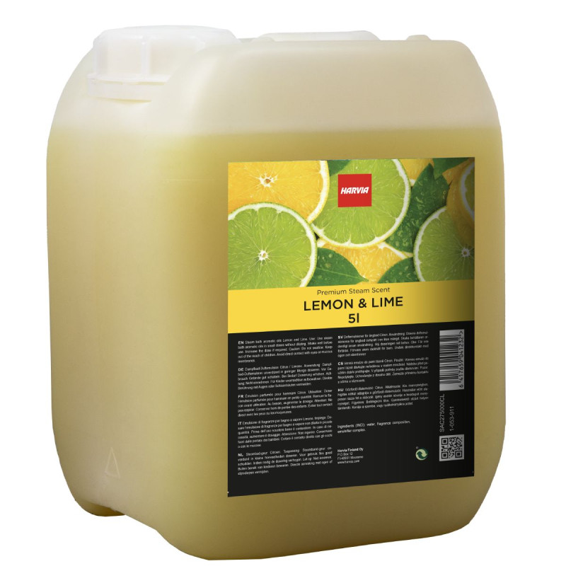 HARVIA Dampfbad Aromaöle, Zitrone und Limette 5 l